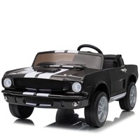Shelby GT350 24V 2-persoons kinderauto Zwart