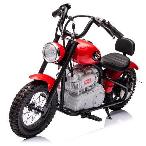 FINOOS Chopper kindermotor 36 volt Rood FINOOS Chopper kindermotor 36 volt Rood