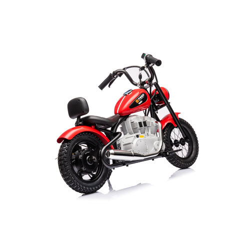 FINOOS Chopper kindermotor 36 volt Rood FINOOS Chopper kindermotor 36 volt Rood