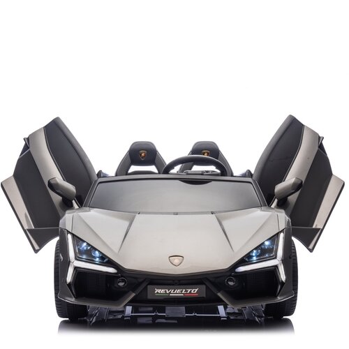 Lamborghini kinderauto Lamborghini Revuelto 24V 2 Persoons Kinderauto Grijs