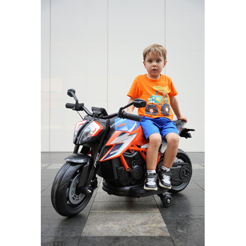 KTM Kindermotor KTM 1290 Superduke kindermotor 12V Oranje