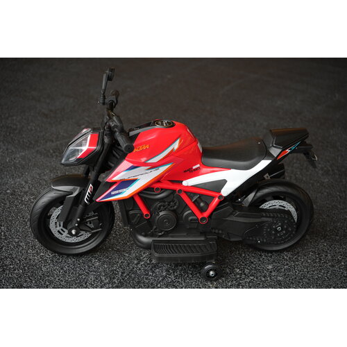 KTM Kindermotor KTM 1290 Superduke kindermotor 12V Rood KTM Kindermotor KTM 1290 Superduke kindermotor 12V Rood
