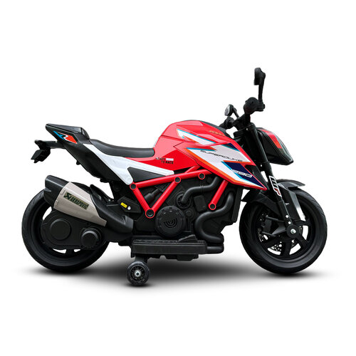 KTM Kindermotor KTM 1290 Superduke kindermotor 12V Rood KTM Kindermotor KTM 1290 Superduke kindermotor 12V Rood
