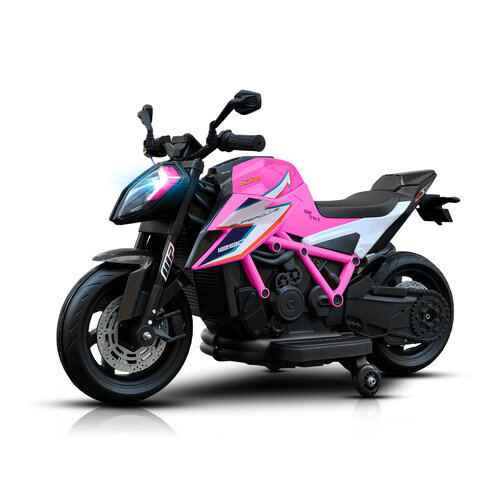 KTM Kindermotor KTM 1290 Superduke kindermotor 12V Roze