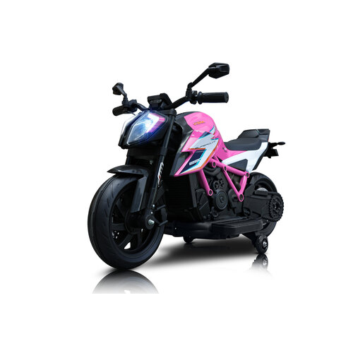 KTM Kindermotor KTM 1290 Superduke kindermotor 12V Roze