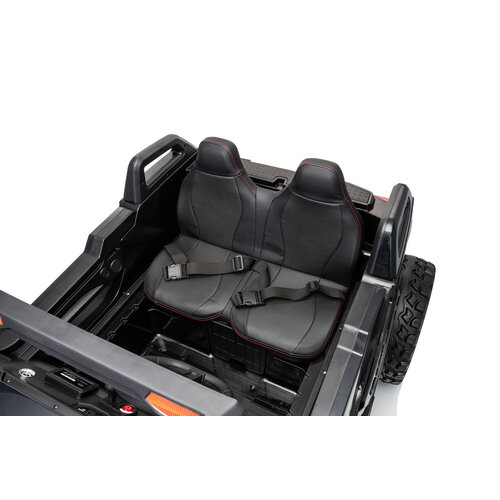 Buggy Clash 24V Highspeed 2-Persoons Kinderauto Zwart