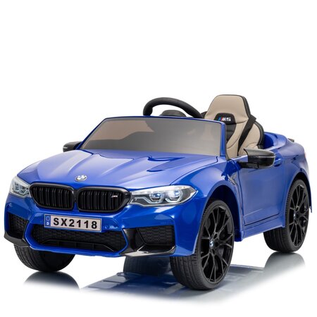 BMW kinderauto BMW M5 24V Kinderauto Blauw