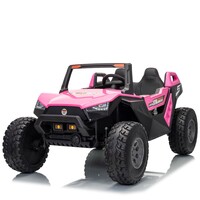 Buggy Clash 24V Highspeed 2-Persoons Kinderauto Roze