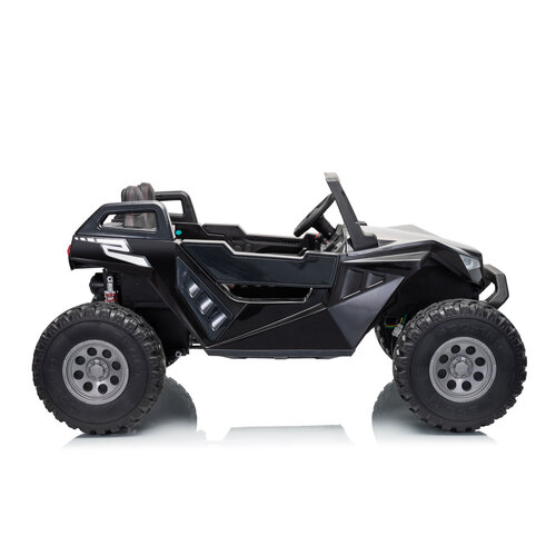 Buggy Clash 24V Highspeed 2-Persoons Kinderauto Zwart