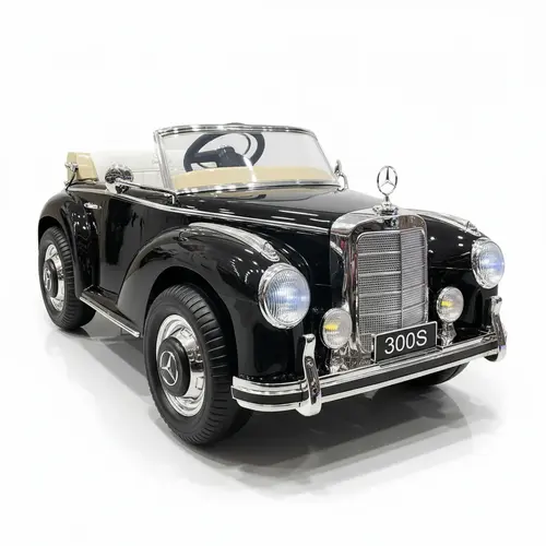 Mercedes kinderauto Mercedes 300S 12V Kinderauto Metallic Zwart Mercedes kinderauto Mercedes 300S 12V Kinderauto Metallic Zwart
