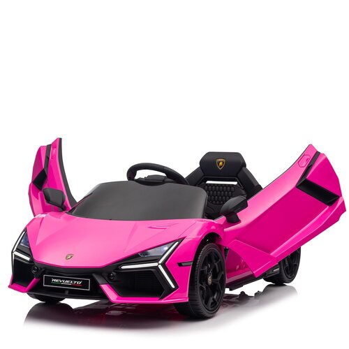 Lamborghini kinderauto Lamborghini Revuelto 12V Kinderauto Roze Lamborghini kinderauto Lamborghini Revuelto 12V Kinderauto Roze