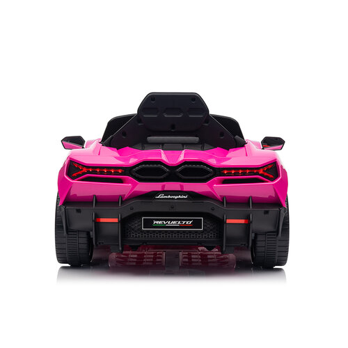 Lamborghini kinderauto Lamborghini Revuelto 12V Kinderauto Roze Lamborghini kinderauto Lamborghini Revuelto 12V Kinderauto Roze
