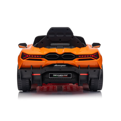 Lamborghini kinderauto Lamborghini Revuelto 12V Kinderauto Oranje Lamborghini kinderauto Lamborghini Revuelto 12V Kinderauto Oranje