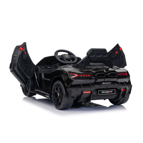 Lamborghini kinderauto Lamborghini Revuelto 12V Kinderauto Zwart Lamborghini kinderauto Lamborghini Revuelto 12V Kinderauto Zwart