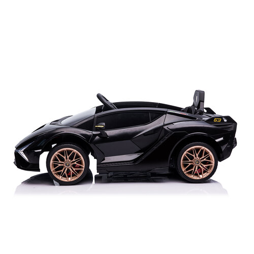 Lamborghini kinderauto Lamborghini Sian 12V Kinderauto Zwart