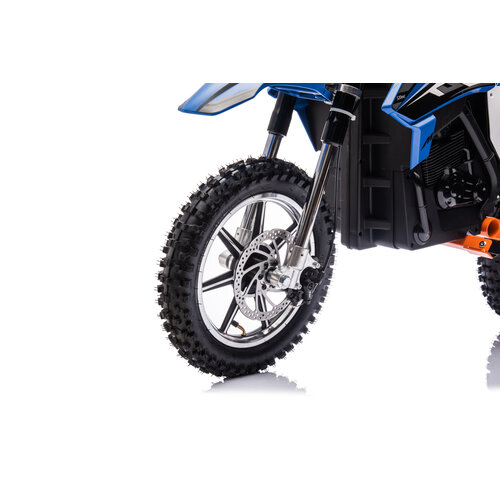 FINOOS Elektrische kindermotor Dirtbike Cross Motor 36V 500W Blauw - Oranje