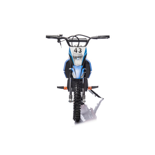 FINOOS Elektrische kindermotor Dirtbike Cross Motor 36V 500W Blauw - Oranje