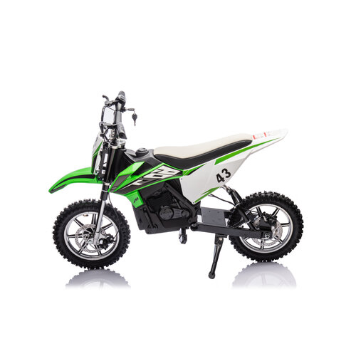 FINOOS Elektrische kindermotor Dirtbike Cross Motor 36V 500W Groen