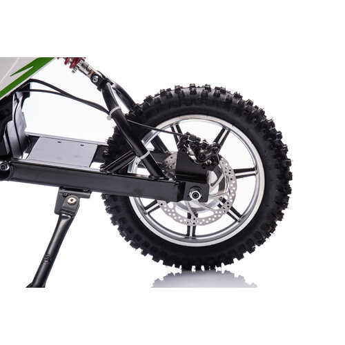 FINOOS Elektrische kindermotor Dirtbike Cross Motor 36V 500W Groen