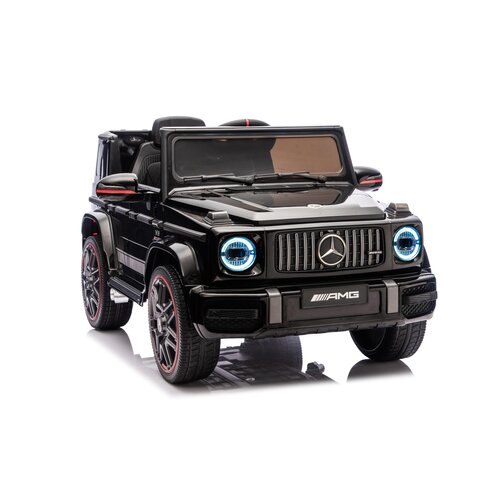 Mercedes kinderauto Mercedes G63 AMG Cabrio 12V Kinderauto Zwart