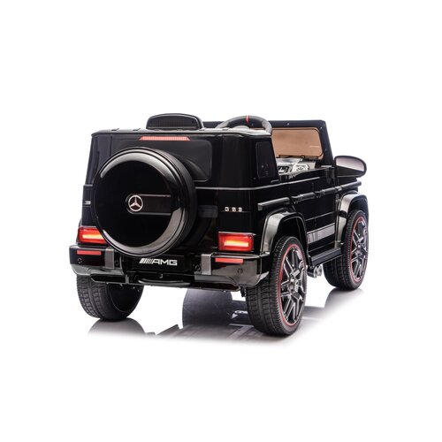 Mercedes kinderauto Mercedes G63 AMG Cabrio 12V Kinderauto Zwart