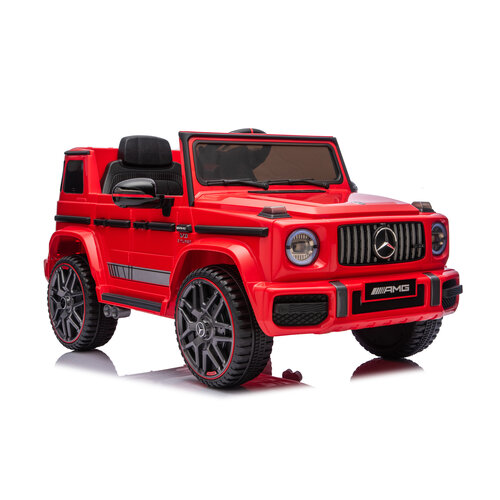 Mercedes kinderauto Mercedes G63 AMG Cabrio 12V Kinderauto Rood