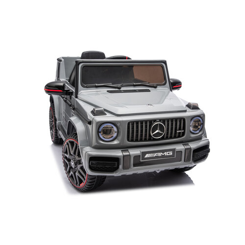 Mercedes kinderauto Mercedes G63 AMG Cabrio 12V Kinderauto Grijs