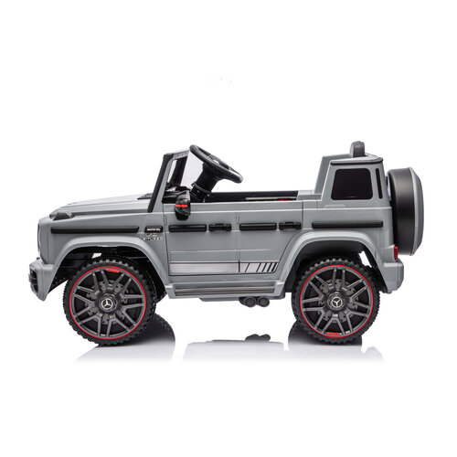 Mercedes kinderauto Mercedes G63 AMG Cabrio 12V Kinderauto Grijs