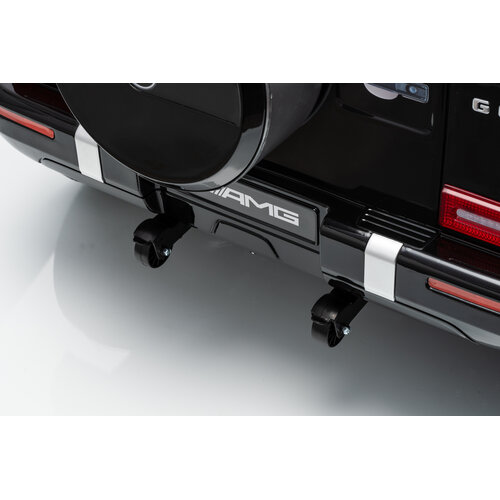 Mercedes kinderauto Mercedes g63 12V 2-persoons kinderauto metallic zwart Mercedes kinderauto Mercedes g63 12V 2-persoons kinderauto metallic zwart