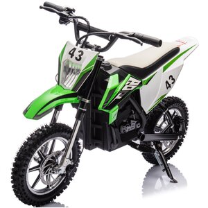 FINOOS Elektrische kindermotor Dirtbike Cross Motor 36V 500W Groen