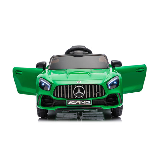 Mercedes kinderauto Mercedes AMG GTR 12V kinderauto Groen