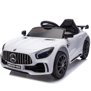 Mercedes kinderauto Mercedes AMG GTR 12V kinderauto Wit
