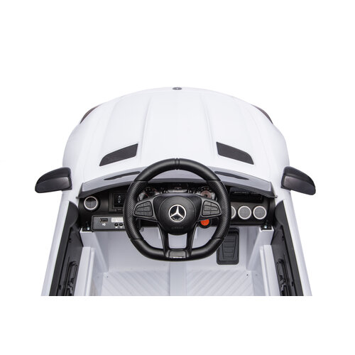 Mercedes kinderauto Mercedes AMG GTR 12V kinderauto Wit