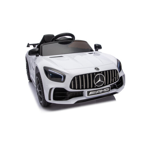 Mercedes kinderauto Mercedes AMG GTR 12V kinderauto Wit