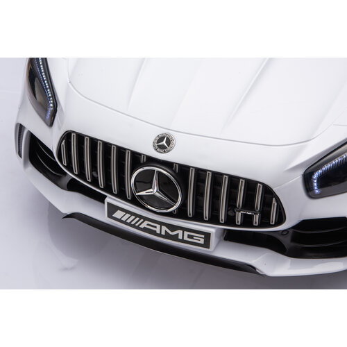 Mercedes kinderauto Mercedes AMG GTR 12V kinderauto Wit