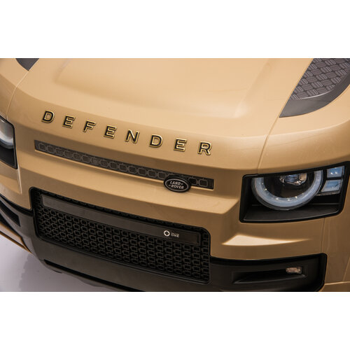 Land Rover kinderauto Land Rover Defender 24V 2 persoons kinderauto Champagne