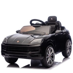 Porsche Kinderauto Porsche Cayenne 12V kinderauto Zwart