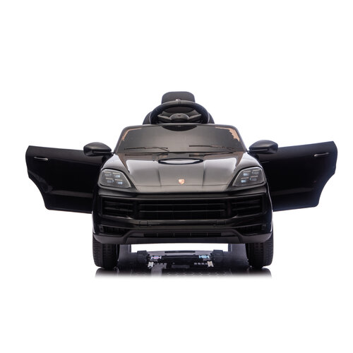 Lamborghini kinderauto Porsche Cayenne 12V kinderauto Zwart