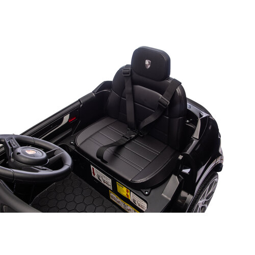 Lamborghini kinderauto Porsche Cayenne 12V kinderauto Zwart