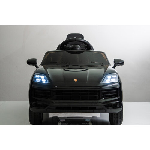 Lamborghini kinderauto Porsche Cayenne 12V kinderauto Zwart