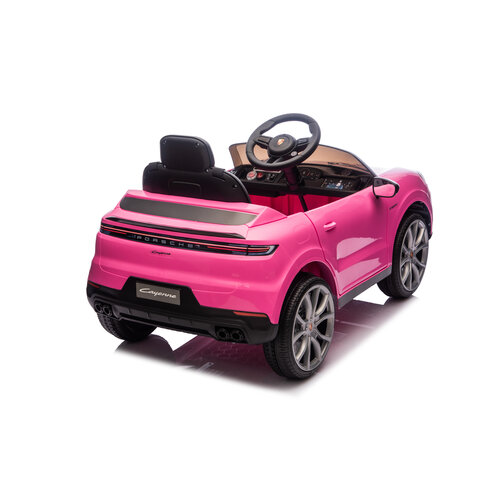 Lamborghini kinderauto Porsche Cayenne 12V kinderauto Roze