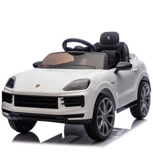 Lamborghini kinderauto Porsche Cayenne 12V kinderauto Wit