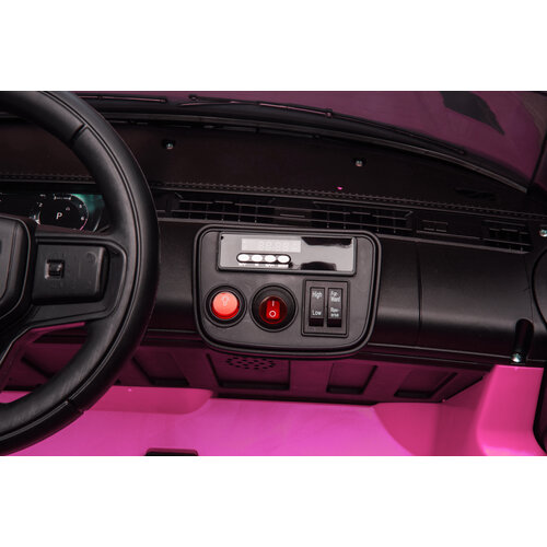 Range Rover kinderauto Range Rover Sport 24V 2 persoons kinderauto Roze
