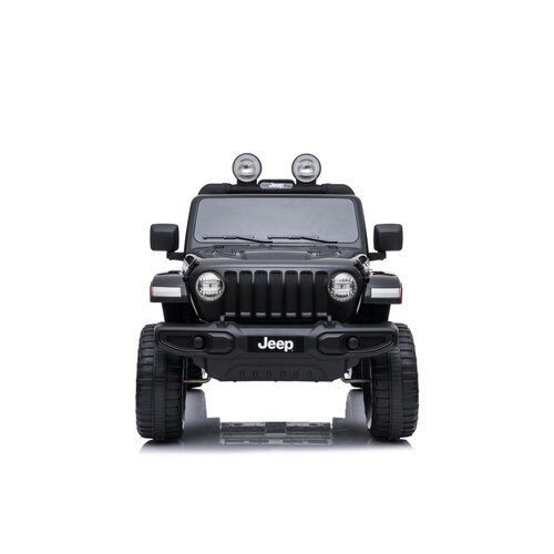 Jeep kinderauto Jeep Wrangler Rubicon 12V Kinderauto Zwart