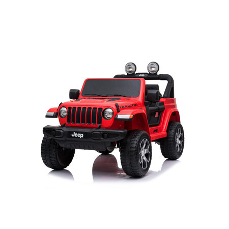 Jeep kinderauto Jeep Wrangler Rubicon 12V Kinderauto Rood
