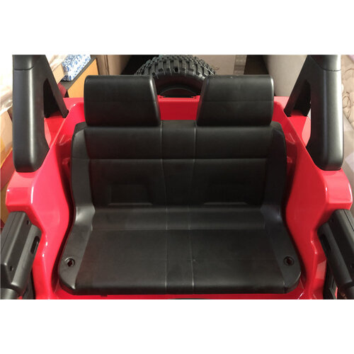 Jeep kinderauto Jeep Wrangler Rubicon 12V Kinderauto Rood