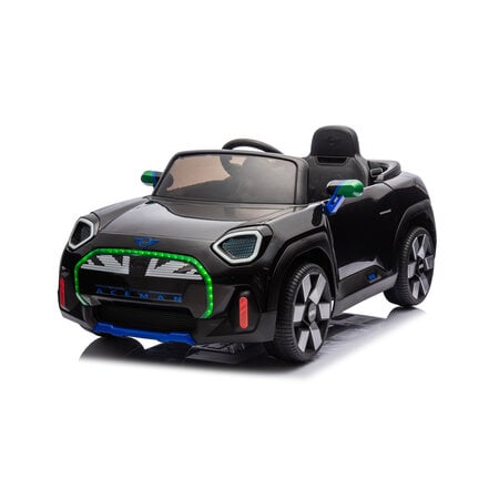 Mini Kinderauto Mini Aceman 12V kinderauto Zwart