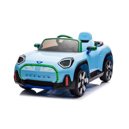 Mini Kinderauto Mini Aceman 12V kinderauto Blauw