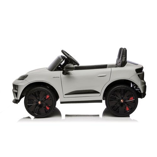 Porsche Kinderauto Porsche Macan 12V kinderauto Grijs Porsche Kinderauto Porsche Macan 12V kinderauto Grijs