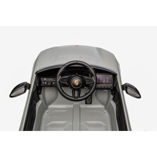 Porsche Kinderauto Porsche Macan 12V kinderauto Grijs Porsche Kinderauto Porsche Macan 12V kinderauto Grijs